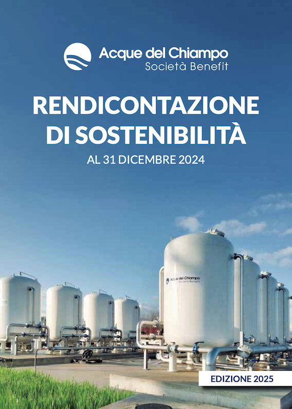 Acque del Chiampo | Acque del Chiampo pubblica on line la Rendicontazione di Sostenibilità per il 2024: dati, risultati e visione per il futuro