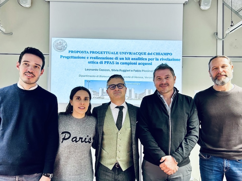 Acque del Chiampo | PFAS, al via la collaborazione con l’Università di Verona per lo sviluppo di un kit analitico per l’individuazione dei microinquinanti