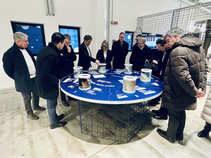 Acque del Chiampo | I gestori idrici di Viveracqua in visita al Mile, Museo della Concia  di Arzignano