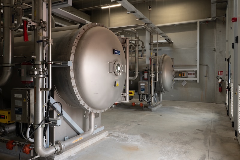 Acque del Chiampo|Depuratore di Arzignano, pienamente operativo il nuovo comparto di ozonizzazione che migliora efficacia e sostenibilità del trattamento dei reflui industriali