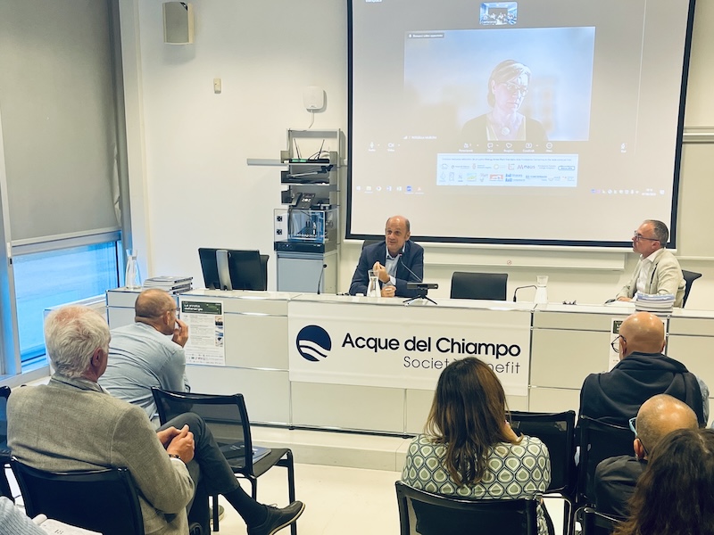 Acque del Chiampo|Transizione energetica, confronto ad Acque del Chiampo con Lorenzoni e Muroni
