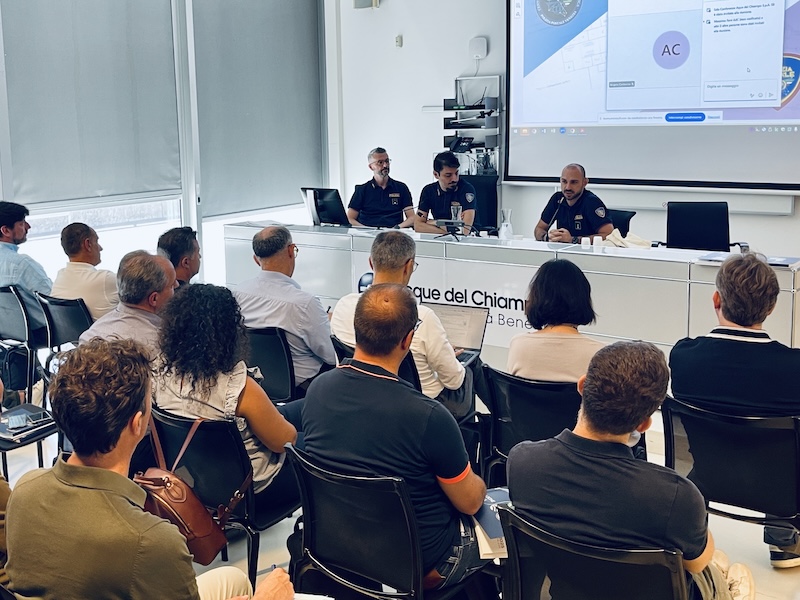 Acque del Chiampo | Cybersicurezza, Acque del Chiampo ospita il confronto tra la Polizia Postale del Veneto e i gestori idrici regionali sulla protezione dei sistemi strategici del servizio idrico